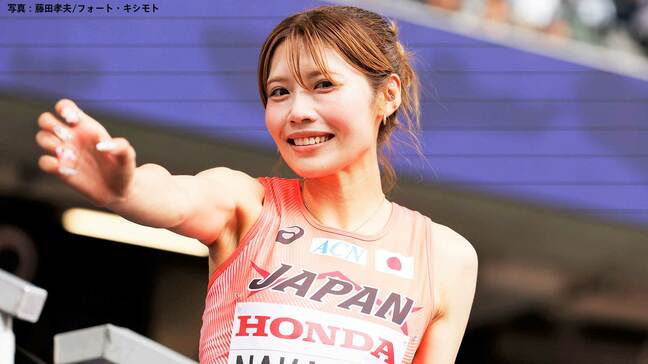 東京世界陸上100mハードル代表の中島ひとみ、100m予選に出場し11秒60!全体トップで準決勝進出【国スポ】|TBS NEWS DIG