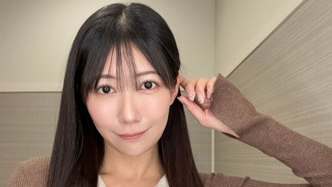 【 穂川果音 】　黒髪ストレートヘアのこだわり明かす　「1年以上はヘアカラーしていない」|TBS NEWS DIG