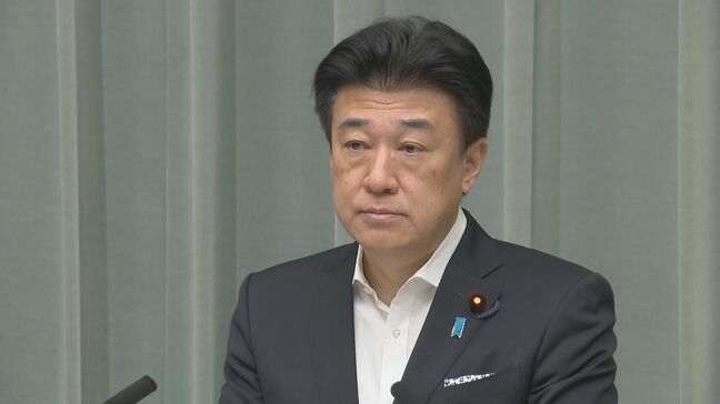 【速報】木原官房長官“新たな防災気象情報のレベルに応じた避難行動を”　台風6号が接近 西・東日本にかけ大雨・暴風おそれ|TBS NEWS DIG