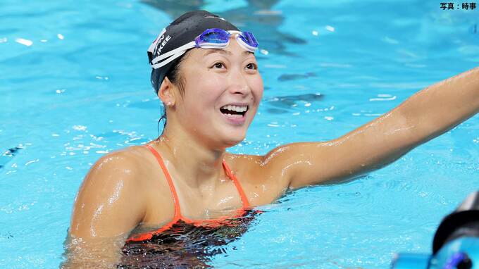 池江璃花子 本番会場で初練習「鳥肌が立った」浅めのプールに「いつも通りのレースを」【パリ五輪】|TBS NEWS DIG