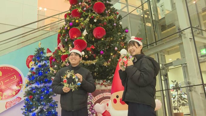 地元特産のオリーブでクリスマスリース作り　大分空港　|　大分のニュース｜OBS NEWS｜大分放送