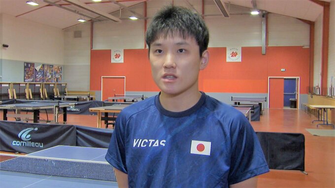 迫る五輪本番へ、張本智和「笑顔で終われるのなら、スポーツ選手として幸せなこと」卓球日本代表が現地で調整【パリ五輪】|TBS NEWS DIG