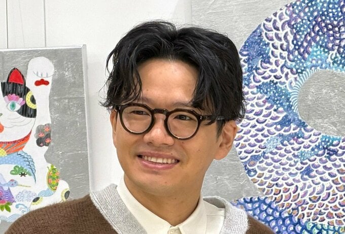 【 ミキ・亜生 】　飼い猫モチーフのアート作品に不安がる　「ナダルの要素入ってないですよね」　現代アーティストKAORUKOの個展　きょうから開催|TBS NEWS DIG