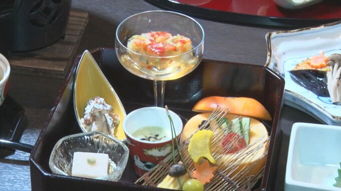 老舗旅館の新メニューは肉や卵を使わない「ヴィーガン会席」　使える食材が限られ、厨房スタッフ「めちゃくちゃ大変です」　背景には食の多様化|TBS NEWS DIG