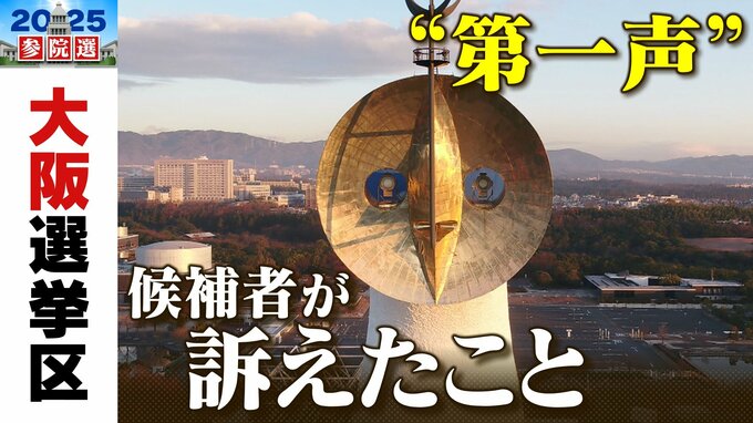 【参院選2025】大阪選挙区は19人が立候補　各候補者の訴えを独自分析　「誰が」「何を」「どれくらい」話した?|TBS NEWS DIG