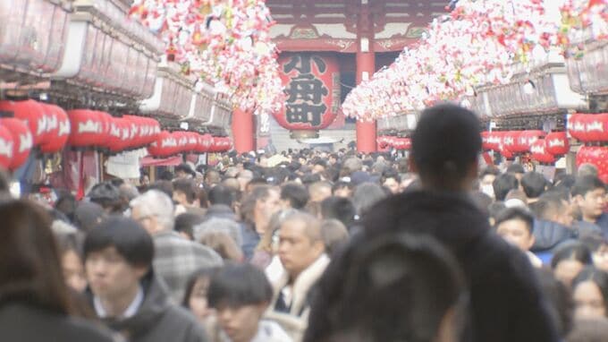 【速報】外国人入国者数 初の4000万人突破 2年連続過去最多更新も…中国籍の新規入国者数は12月に半減 「台湾有事発言」が影響か|TBS NEWS DIG