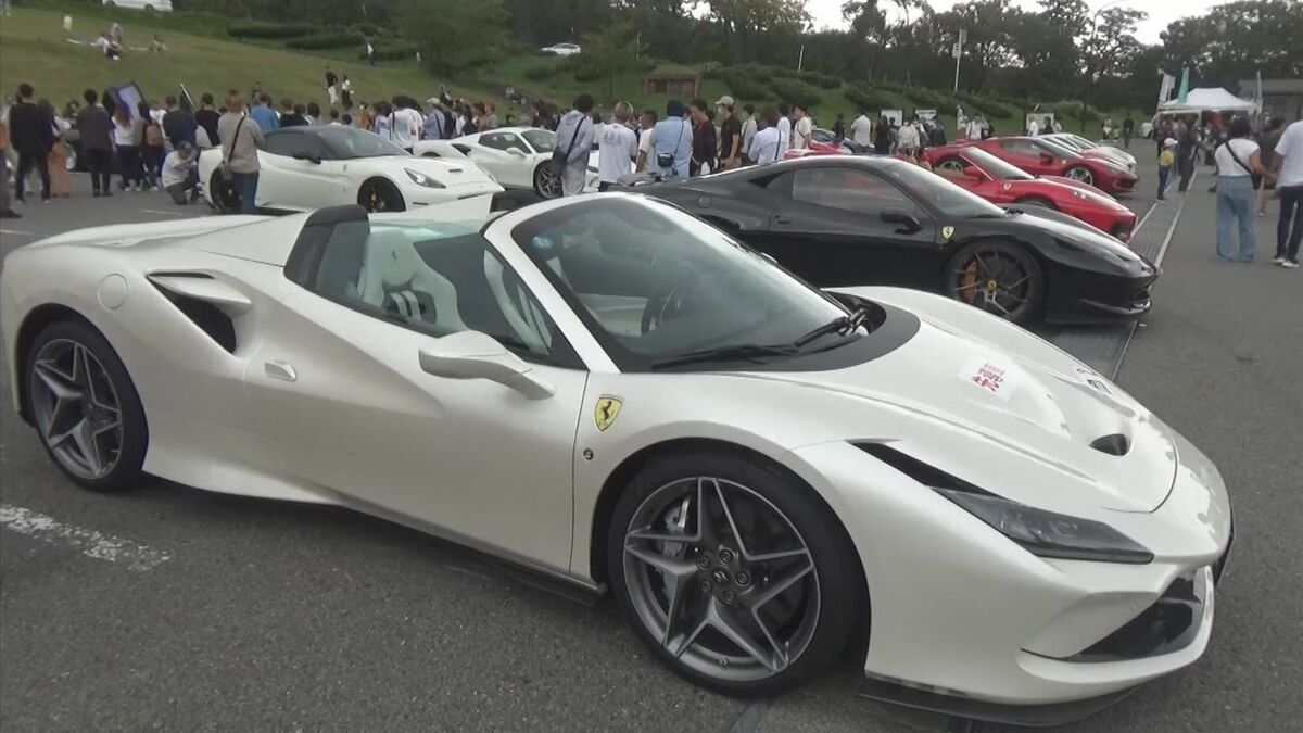 フェラーリ」「ランボルギーニ」総額10億円超…スーパーカー30台以上が
