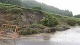 台風7号の影響　道路わき土砂崩れ、海水浴場は遊泳禁止　福島　|　福島のニュース│TUF