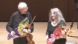 「別府アルゲリッチ音楽祭」 世界的バイオリニストのクレーメルさんとデュオ演奏披露 | 大分のニュース|OBS NEWS|大分放送