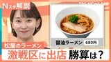 「ラーメン一杯680円」松屋のラーメン「松太郎」激戦区に出店、ライバルが多い場所に出店する意外なメリット【Nスタ解説】|TBS NEWS DIG