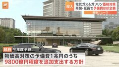 電気・ガス・ガソリン代への補助金　予備費から9800億円程度を支出へ　政府| TBS CROSS DIG with Bloomberg