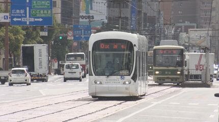 全国初！時速50kmの営業運転がスタート 広島電鉄の路面電車で 従来