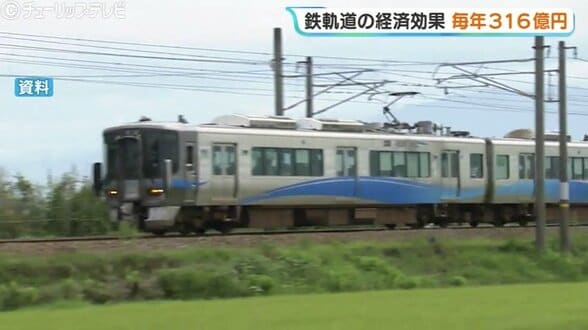 年間316億円の経済効果！富山県内の鉄道や路面電車の価値と課題を指摘　独立採算からの脱却、地域全体で公共交通インフラを維持・支援する重要性　日本政策投資銀行　|　富山のニュース｜天気・防災｜チューリップテレビ