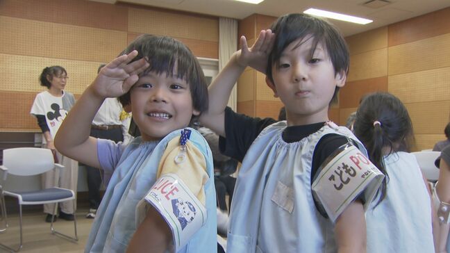 「うそ電話詐欺に気をつけて」園児が高齢者に注意呼びかけ |TBS NEWS DIG