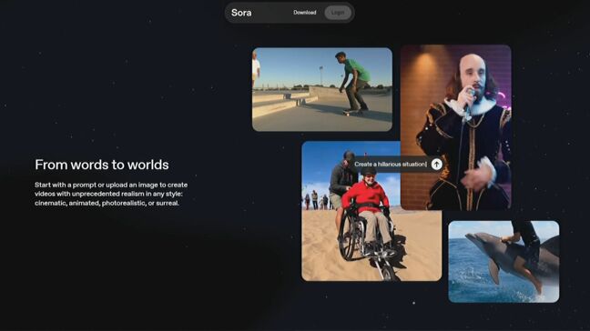米オープンAI AI動画投稿できるSNSアプリ「Sora」を開発|TBS NEWS DIG