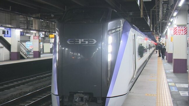 東京駅7時45分着の中央線・早朝特急 県内利用者は約3割 知事「効果的な利用促進策を検討」 山梨|TBS NEWS DIG