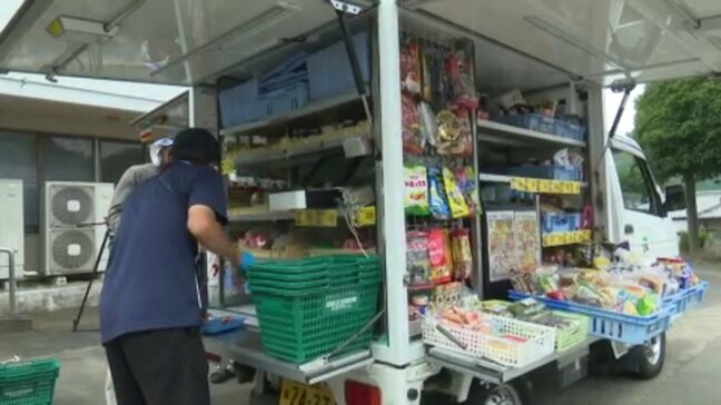 「お店がなくなったので…」農協の支所閉鎖でコンビニも閉店 近隣に店がなく、移動手段もない“買い物弱者”に出前販売 愛媛|TBS NEWS DIG
