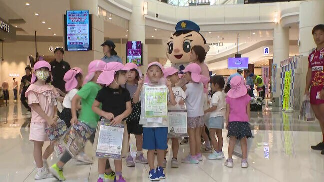 「お酒を飲んだら絶対に運転しないでね!」地元の子供たちが飲酒運転撲滅を呼びかけ 福岡市|TBS NEWS DIG