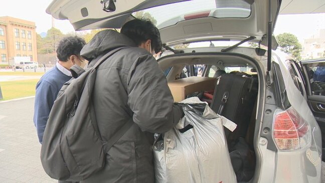 「不安な気持ちに寄り添って必要な支援に」保健師チームと応援職員　山梨県から第1班が出発|TBS NEWS DIG