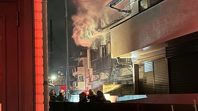東京・武蔵野市のアパートで火事　70代くらいの男性1人が死亡　2歳の男の子含む2人けが　吉祥寺まで徒歩圏内の住宅街|TBS NEWS DIG