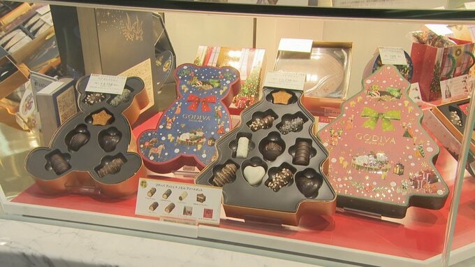 「心に残るクリスマスに」　グルメから雑貨まで15店舗でクリスマス仕様のギフトを販売　甲府・岡島　|　山梨のニュース | ＵＴＹテレビ山梨