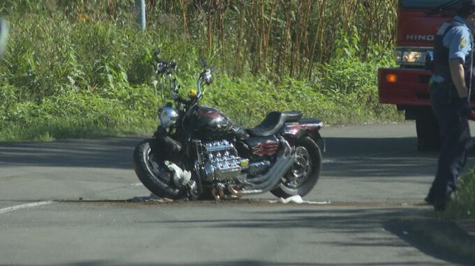 【速報】オートバイ2台と乗用車が衝突、ライダー2人が負傷し病院搬送、搬送時2人は会話可能で意識あり　北海道当別町の道道　|　北海道のニュース｜HBC北海道放送