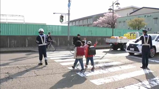 「4人の小中学生が今年に入り交通事故に」102か所で警察が街頭指導　|　石川県のニュース｜MRO北陸放送