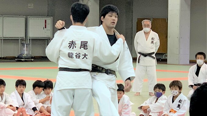 五輪王者・大野将平が地元で柔道教室開催　五輪メダリストvs小中学生の夢の団体戦対決も実現|TBS NEWS DIG