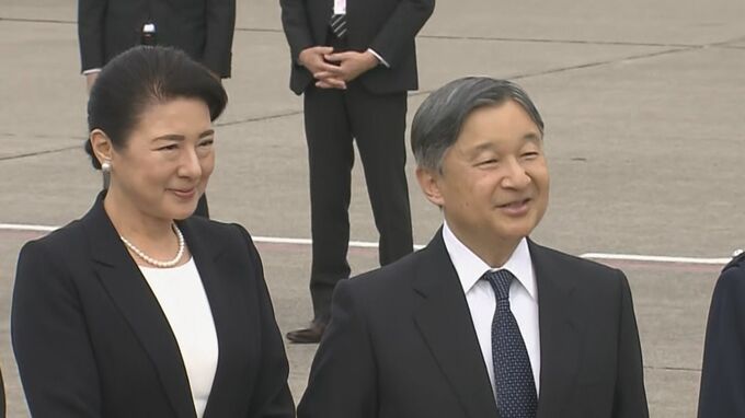 【速報】天皇皇后両陛下が硫黄島へ　太平洋戦争で日米両軍約3万人戦死の地…陛下は戦後80年にあたり「節目を迎え心を寄せていきたい」|TBS NEWS DIG