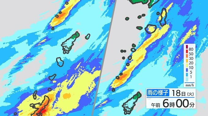 線状降水帯発生のおそれなくなる　徳之島で総雨量５００ミリ超…土砂災害に警戒　鹿児島　|　鹿児島のニュース｜MBC NEWS｜南日本放送