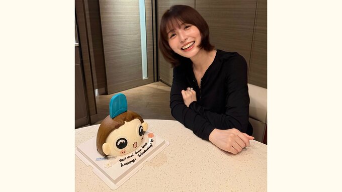 誕生日【 長濱ねる 】「28歳になりました」〝おじゃる丸ケーキ〟に柔らか笑顔|TBS NEWS DIG