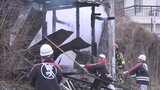 「建物が燃えている」と通報　農業用物置小屋を全焼する火事　山梨・笛吹市|TBS NEWS DIG