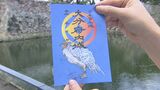 大分府内城の御城印が誕生 幸運の鳥「白い雉(キジ)」をモチーフ 10月から販売開始 | 大分のニュース|OBS NEWS|大分放送