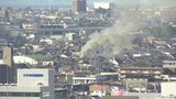 「平屋建ての倉庫が燃えている」と通報 松山市の住宅地で火災 消火作業中 | 愛媛のニュース - Nスタえひめ|あいテレビは6チャンネル