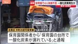 【速報】「保育園の台所で一酸化炭素が漏れている」食洗機が故障し一酸化炭素が発生か 職員の20代女性4人が頭痛など訴える 東京・目黒区の認可保育園|TBS NEWS DIG