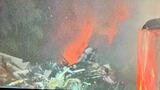 資材置き場で火事 消防が消火作業中 山梨 【午後10時40分現在】 | 山梨のニュース | UTYテレビ山梨