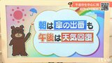 ７日（火）の朝は傘の出番　午後は天気回復　愛媛|TBS NEWS DIG
