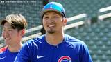 カブス・鈴木誠也 新打撃フォームで快音 新戦力2019年MVPベリンジャーと満面の笑みで会話|TBS NEWS DIG