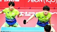 張本智和・篠塚大登ペアが大逆転で金メダルに王手！男子ダブルスで中国ペア下し44年ぶりに決勝進出【アジア大会・卓球】|TBS NEWS DIG