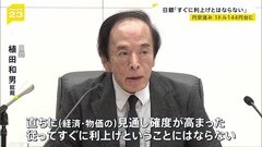 「すぐに利上げということにはならない」日銀・植田総裁　更なる利上げに慎重姿勢| TBS CROSS DIG with Bloomberg