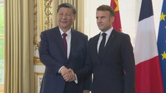 中国の習近平国家主席がフランス大統領と電話会談　両国の関係強化で一致　連携してアメリカに対抗したい狙いも| TBS CROSS DIG with Bloomberg