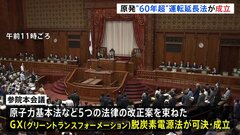 原発“60年超”運転延長法が参議院で可決・成立　福島原発事故以来の政策転換| TBS CROSS DIG with Bloomberg
