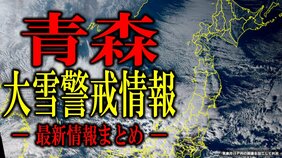 【青森の大雪警戒・特設ページ】“災害級”の大雪続く… 青森では死者6人・負傷者92人【最新情報まとめ:1月9日午後9時45分更新】|TBS NEWS DIG