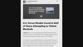 イラン船籍の石油タンカーを攻撃し航行不能に　アメリカ中央軍発表|TBS NEWS DIG