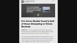 イラン船籍の石油タンカーを攻撃し航行不能に　アメリカ中央軍発表| TBS CROSS DIG with Bloomberg