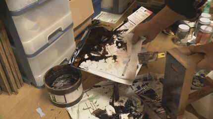 自宅から新品の筆「これでまたいける」店舗全焼の輪島塗・蒔絵職人