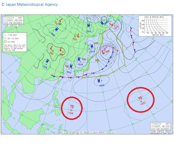 【気象情報】「台風のたまご」熱帯低気圧がダブルで日本の南に発生する可能性　7月3日頃にかけて西日本では前線の活動の程度によって警報級の大雨となる恐れも|TBS NEWS DIG