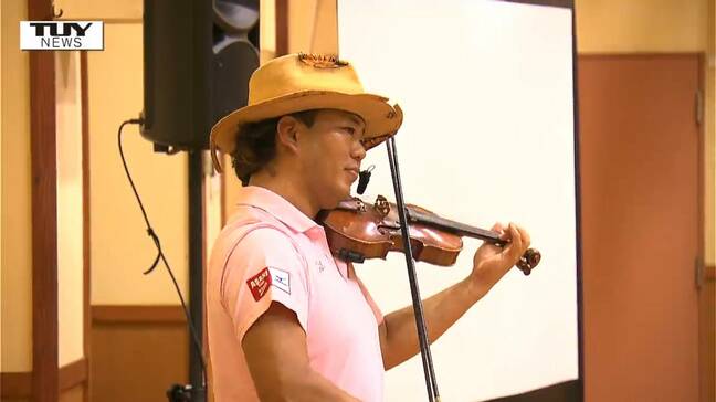 有名映画などの映像音楽も手掛けるヴァイオリニスト竜馬さんが朝日町に！演奏とともに子どもたちに夢を持つことの大切さ伝える|TBS NEWS DIG