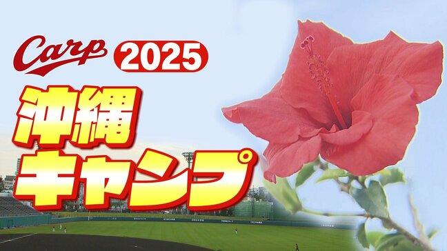 【カープ沖縄キャンプ】「負けたくない!」休日返上でライバルに勝つ!|TBS NEWS DIG