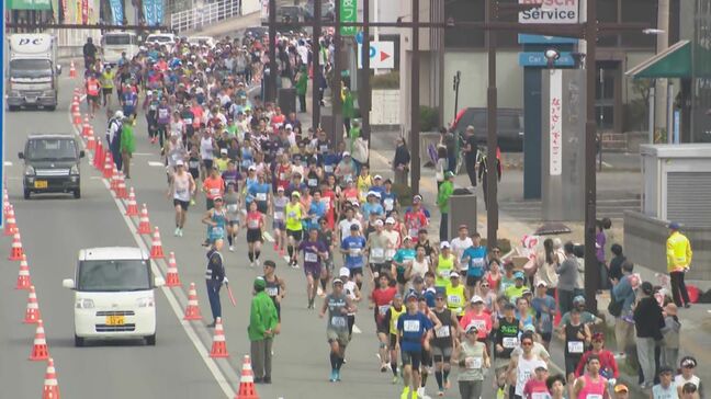長野マラソン ９０００人余のランナーが春の信濃路を駆抜ける|TBS NEWS DIG